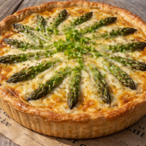 Asparagus Quiche